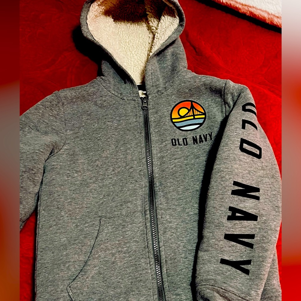 Boys lined hoodie